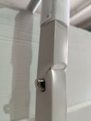 Gazebo Richiudibile Pieghevole 3x2m in Acciaio e PVC Impermeabile Bianco Seconda Scelta