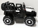 Macchina Elettrica per Bambini 12V Kidfun Fuoristrada 4x4 Blu