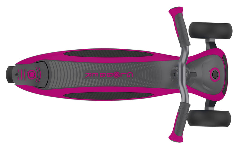 Monopattino 3 Ruote Telescopico e Ripiegabile Max 100 Kg Globber Ultimum Rosa