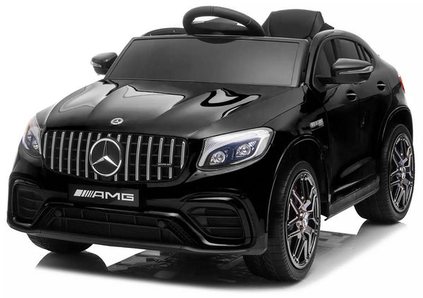 sconto Elektro Rutscher 12V Mercedes GLC 63S Coupé Metallic Schwarz