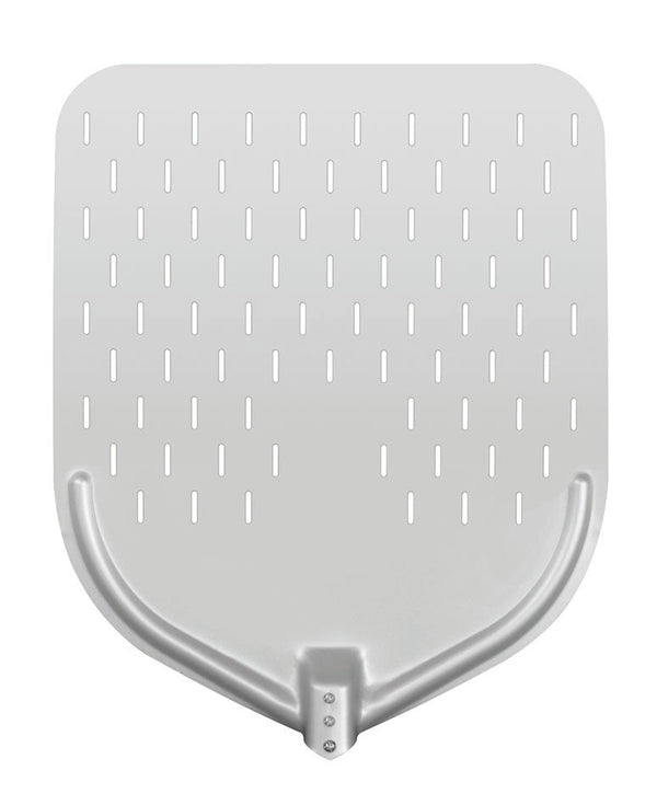 Pala Forata per Pizza 37x46,7+160 cm In Alluminio Rossa sconto