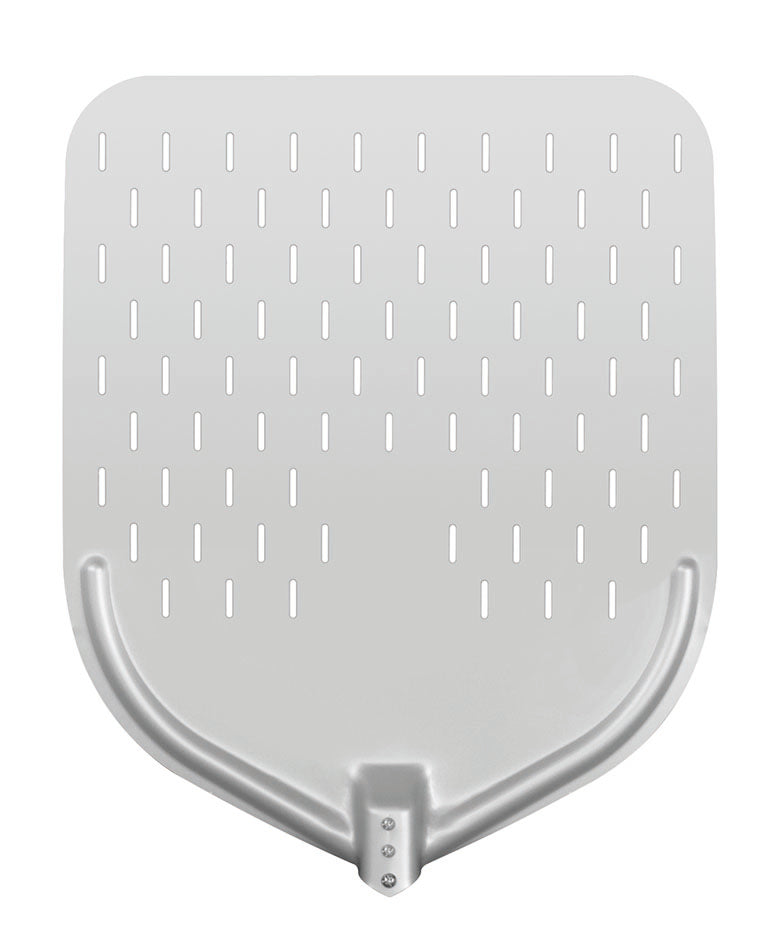 Pala Forata per Pizza 37x46,7+160 cm In Alluminio Rossa  