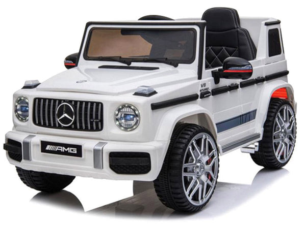 online Elektroauto für Kinder 12V Mercedes G63 AMG Offroad Weiß