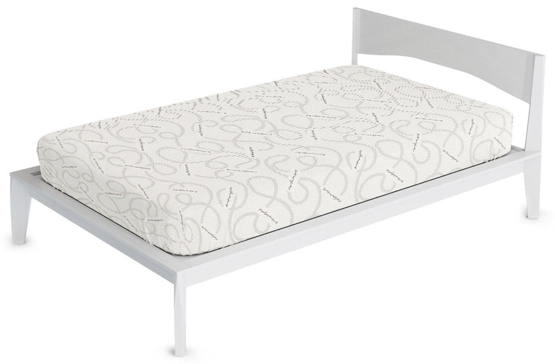 Coprimaterasso in Poliestere e Fibra di Cashmere Tortora Varie Misure