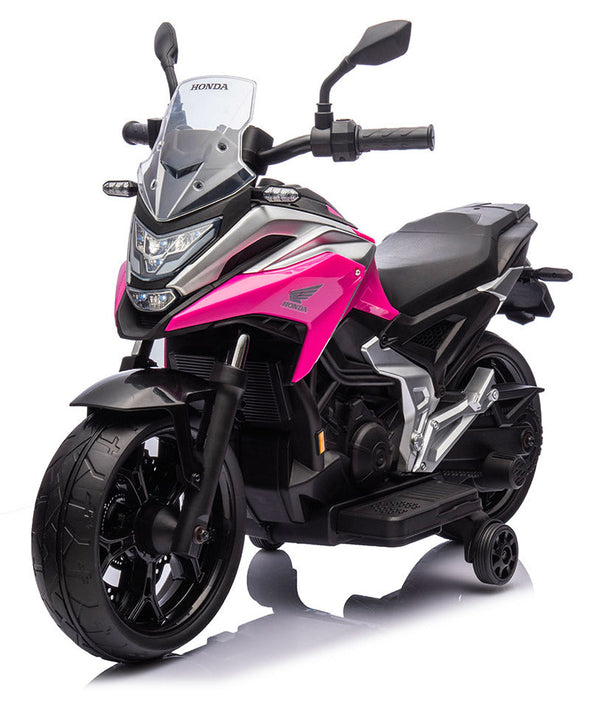 Moto Elettrica per Bambini 12V con Licenza Honda NC 750 Rosa sconto