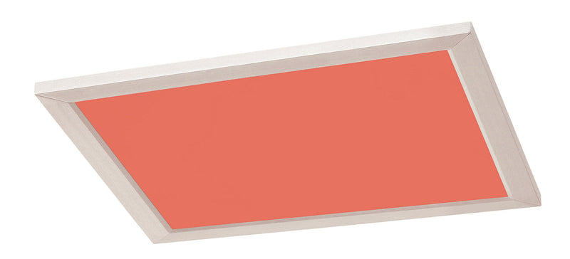 Plafoniera da Interno a LED in Metallo Nichel Opaco