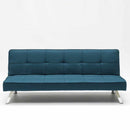 Divano Letto 175x83x74 cm in Tessuto Blu