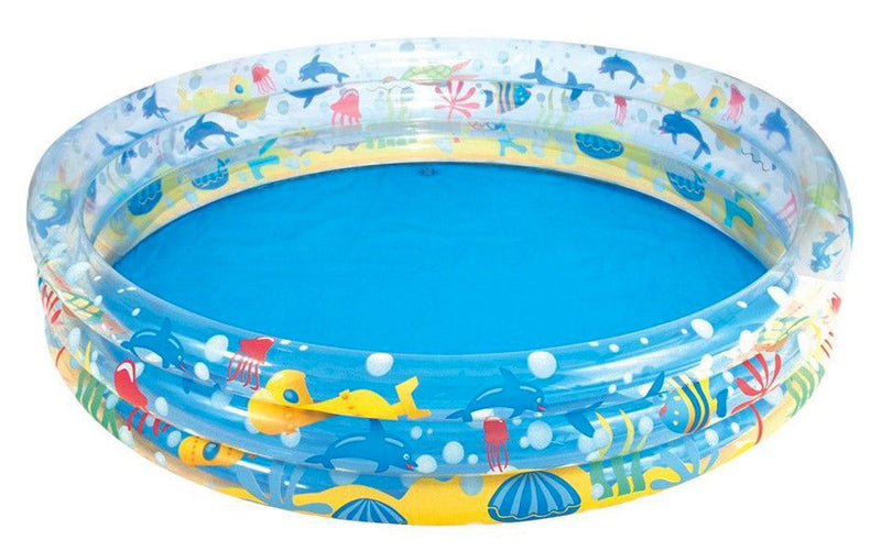 Piscina Gonfiabile 3 Anelli per Bambini Ø183x33 cm in Vinile Bestway 51005