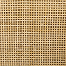 Scrivania da Ufficio 110x48x76 cm in Legno e Rattan Noce