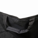 Sedia da Campeggio Pieghevole 61x54x66 cm con Borsa in Tessuto Oxford Nera