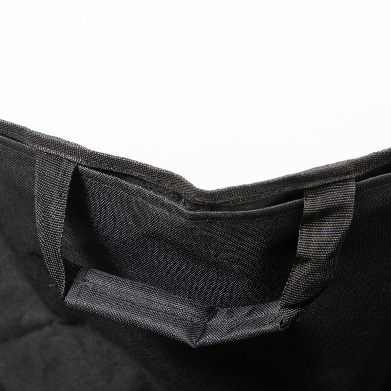 Sedia da Campeggio Pieghevole 61x54x66 cm con Borsa in Tessuto Oxford Nera