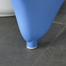 Vaschetta Bagnetto per Bambini Pieghevole 81,5x50,5x23,5 cm con Cuscino Blu