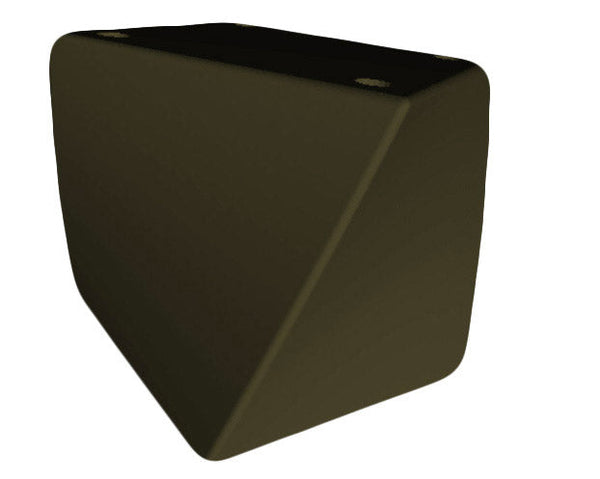 Pouf da Giardino 45x45 cm in Resina Arkema Twisty Pouf Dove Gray online