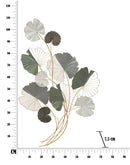 Pannello Lotus 70,5x7,5x108,5 cm in Ferro Multicolor