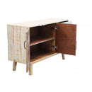 Mobile Felix 126x40x78 h cm in Legno Multicolor