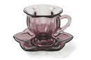 Set 6 Tazzine da Caffè Ø7x7 cm in Vetro Villa d'Este Home Tivoli Glass Viola