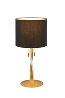 Lampada tavolo da Interno a LED in Metallo Oro