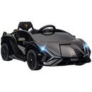 Macchina Elettrica per Bambini Licenza Ufficiale Lamborghini Sian 12V con Telecomando Nero