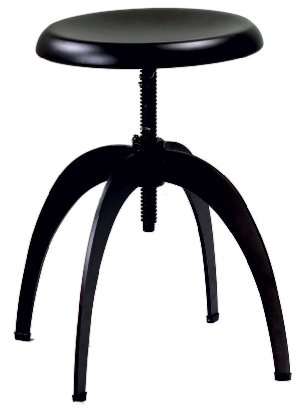 sconto Adami Bristol Barhocker aus braunem Metall