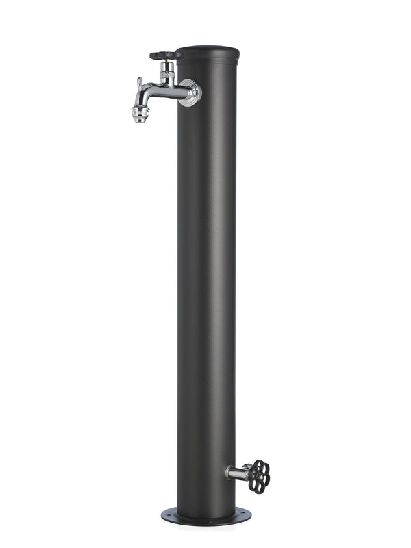 Gartenbrunnen mit Doppelhahn Belfer 42/ARRF Anthrazit sconto