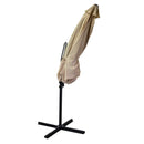 Ombrellone da Giardino Decentrato Ø3xh2,44 m in Acciaio Halloc Antracite