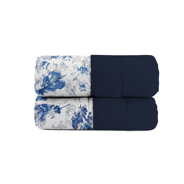 acquista Trapunta Invernale Stampata in Microfibra 200gr Double Face Foglie Varie Misure