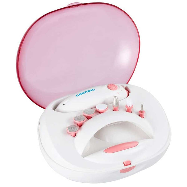 Set Fresa Lima Elettrica Manicure Pedicure + Asciuga Smalto Unghie a Batteria Grundig acquista
