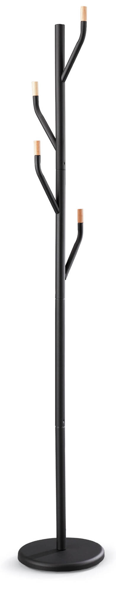 Ø36x175 cm Kleiderständer aus schwarzem Fumer-Federmetall acquista