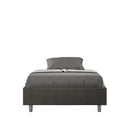 Letto Matrimoniale Francese Azelia Grigio Varie Misure