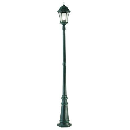 online Pole Alto Lampe für Garten Schwarz und Grün für Outdoor Curved Line Sovil