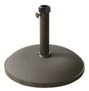 Base per Ombrellone da Giardino 50x50x42 cm in Cemento e Ferro Grigio Scuro