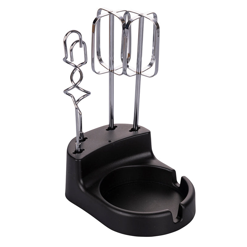 Sbattitore Elettrico Doppie Fruste 5 Velocità 300W Kooper Antonino Nero e Acciaio