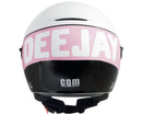 Casco Jet per Scooter Visiera Lunga CGM Deejay 107DJ3 Rosa