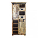 Mobile Tyrone 80x40x180 h cm in Legno Marrone