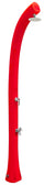 Doccia Solare da Esterno Giardino 26L Miscelatore e Lavapiedi Arkema New Happy Cherry