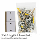 Copritermosifone 82x18,8x111,5 cm in MDF Bianco