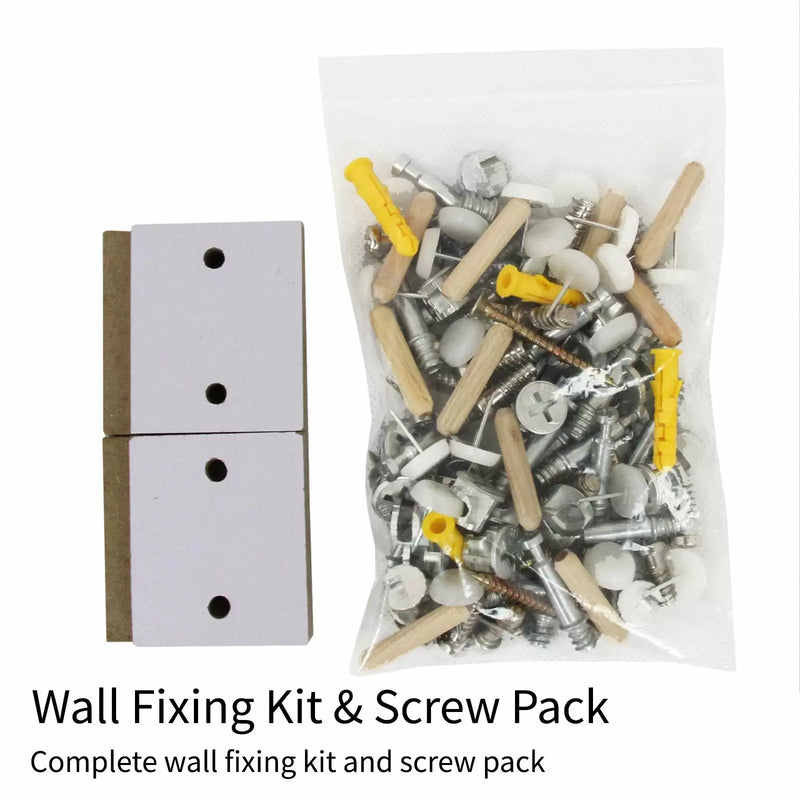 Copritermosifone 82x18,8x111,5 cm in MDF Bianco