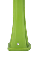 Doccia Solare da Giardino 28L Miscelatore e Lavapiedi Verde