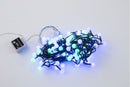 Mantello Luminoso di Natale 108 LED 1,8m Multicolor Soriani Sfere
