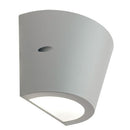 Lampada Applique Conico Colore Alluminio per Esterno Linea Umbe Sovil