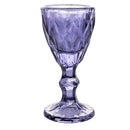 Set 6 Tazzine per Liquori Liquorini Prisma Provence in Vetro VdE Tivoli 1996 Viola