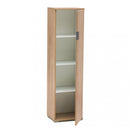 Portascope 40x33x151 h cm in Truciolare bilaminato Marrone chiaro