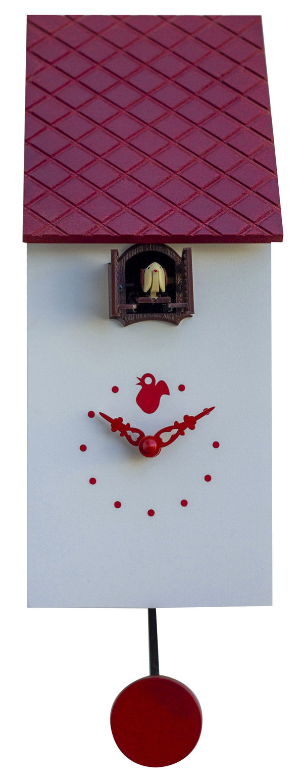 acquista Wandkuckucksuhr 13x30x12 cm Pirondini Italia Portofino Weiß