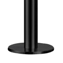 Doccia da Giardino 243,9x25x54,5 cm con Soffione Miscelatore e Lavapiedi Sined Palau Nero satinato