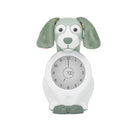 Orologio Cagnolino Multifunzione 11x20x13 cm con Sveglia Bianco/Verde