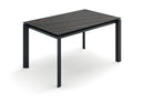 Tavolo Allungabile Account 24 90x140/220x75 cm Top in Ceramica Struttura in MDF Effetto Marmo Portoro Nero       