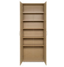 Armadio 70x34x187 cm con 5 ripiani Andy 3 rovere sonoma