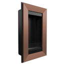 Camino a Bioetanolo da Parete 46x78 cm Flig Las Vegas 2 Bronzo