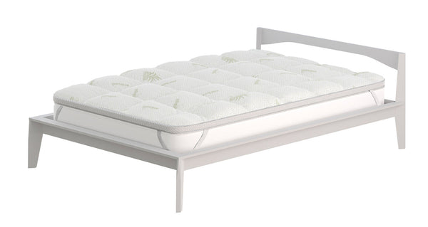 acquista Topper Trapuntato 800 gr/mq con Elastici Wellness Aloe Varie Misure