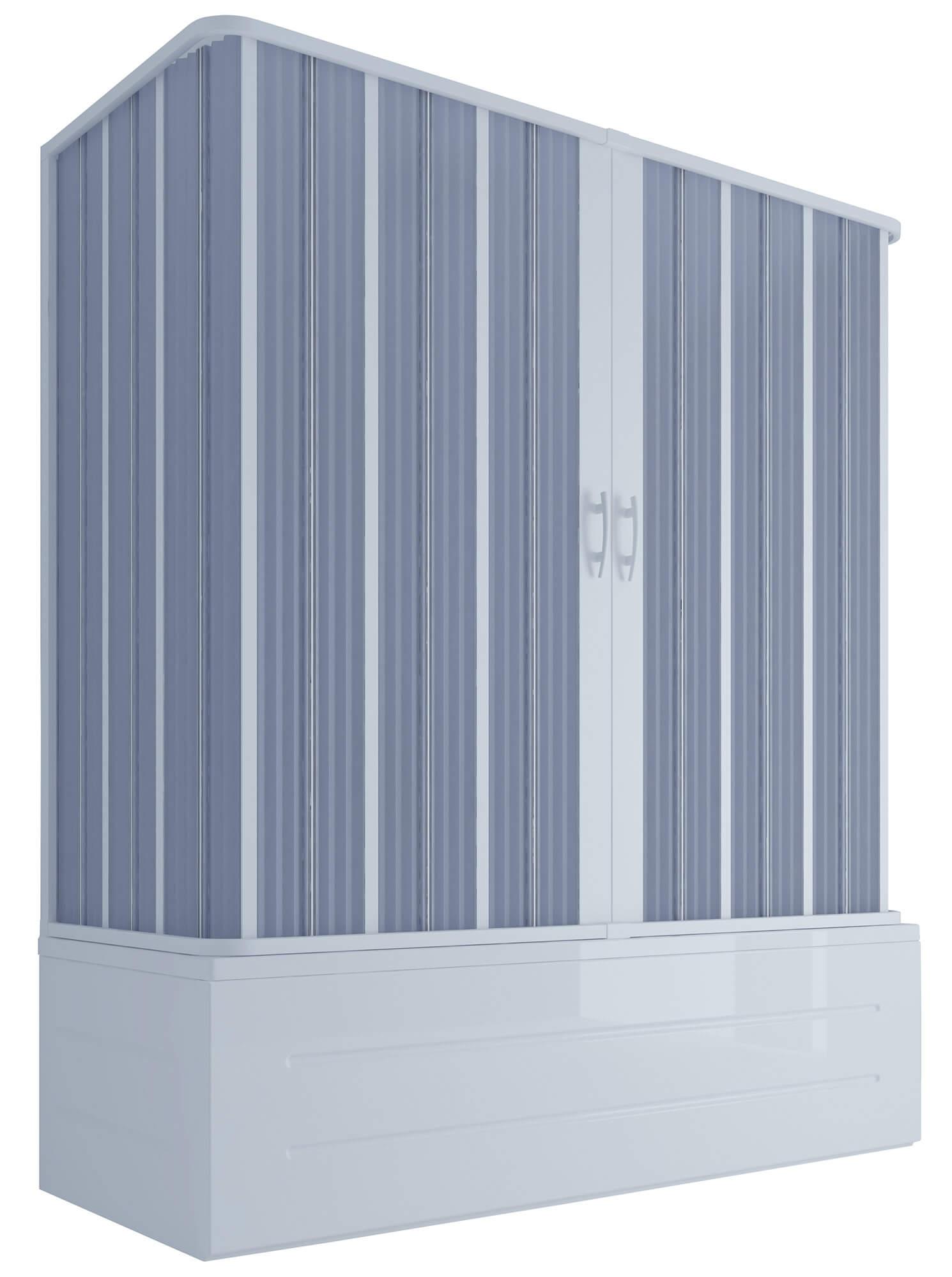 3-seitige Badewannenabtrennung 70...